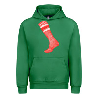 Emerald red sock fa element 2 Urban Hoodie - FaDigitalArtStudio