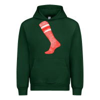 Forest Green red sock fa element 2 Urban Hoodie - FaDigitalArtStudio