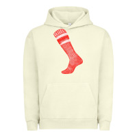 Pigment Pistachio red sock fa element 2 Urban Hoodie - FaDigitalArtStudio