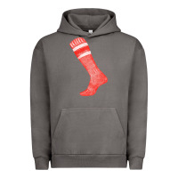 Pigment Tornado red sock fa element 2 Urban Hoodie - FaDigitalArtStudio