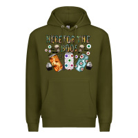 Army Green here for the boos Premium Hoodie - CowhideDigitalArt