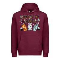 Burgundy here for the boos Premium Hoodie - CowhideDigitalArt