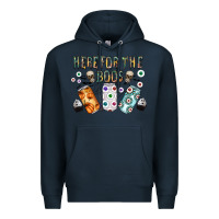Navy here for the boos Premium Hoodie - CowhideDigitalArt