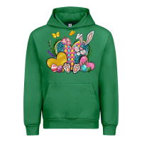 Emerald Easter Heart Easter Day Urban Hoodie - Neo Western