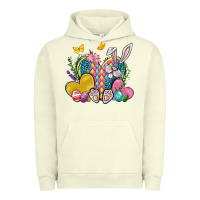 Pigment Pistachio Easter Heart Easter Day Urban Hoodie - Neo Western