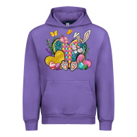 Tulip Easter Heart Easter Day Urban Hoodie - Neo Western