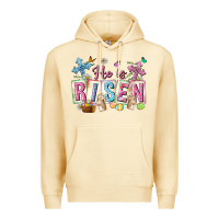 Pina Colada he is risen easter with flowers Premium Hoodie - Neo Western