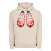 Pigment French Oak red cleats fa element 3 Urban Hoodie - FaDigitalArtStudio