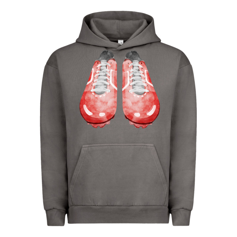 Red Cleats Fa Element 3 Urban Hoodie by FaDigitalArtStudio | Teevron