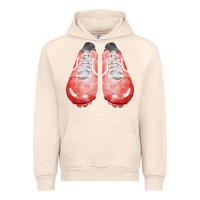 Sandshell red cleats fa element 3 Urban Hoodie - FaDigitalArtStudio