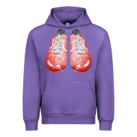 Tulip red cleats fa element 3 Urban Hoodie - FaDigitalArtStudio