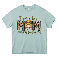 Arona Iam Boy Mom Nothing Scares Me Heavy Core Tee - CowhideDigitalArt