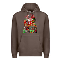 Coffee tis the season Premium Hoodie - FaDigitalArtStudio