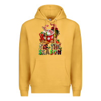Mustard tis the season Premium Hoodie - FaDigitalArtStudio