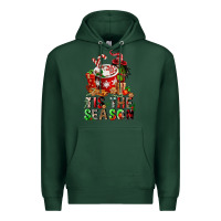 Sports Green tis the season Premium Hoodie - FaDigitalArtStudio