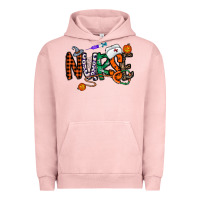 Pigment Salmon nurse halloween Urban Hoodie - CowhideDigitalArt