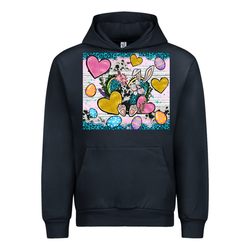 Easter Hearts Cowhide Tumbler Easter Day Urban Hoodie by Neo Western | Teevron