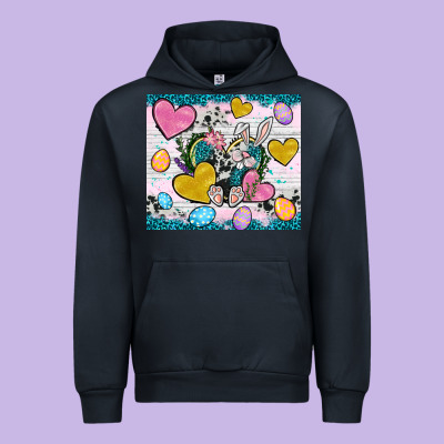 Easter Hearts Cowhide Tumbler Easter Day Urban Hoodie Designed By Neo Western