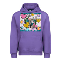 Tulip Easter hearts Cowhide tumbler Easter Day Urban Hoodie - Neo Western