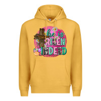 Mustard he is risen indeed easter Premium Hoodie - Neo Western