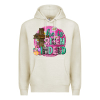 Oatmeal Heather he is risen indeed easter Premium Hoodie - Neo Western