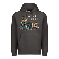 Smoke best cat mom ever Premium Hoodie - SublimationCraftShop