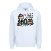 White best cat mom ever Premium Hoodie - SublimationCraftShop