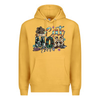 Mustard best cat mom ever Premium Hoodie - SublimationCraftShop