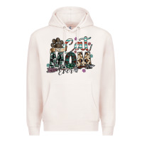 Pale Pink best cat mom ever Premium Hoodie - SublimationCraftShop