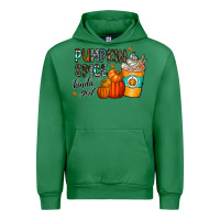Emerald pumpkin spice kinda girl Urban Hoodie - CowhideDigitalArt