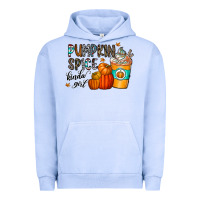 Pigment Grape Ice pumpkin spice kinda girl Urban Hoodie - CowhideDigitalArt