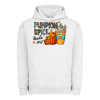 Pigment Lunar Rock pumpkin spice kinda girl Urban Hoodie - CowhideDigitalArt