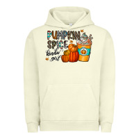 Pigment Pistachio pumpkin spice kinda girl Urban Hoodie - CowhideDigitalArt