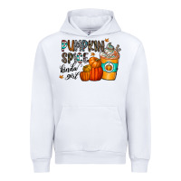 White pumpkin spice kinda girl Urban Hoodie - CowhideDigitalArt