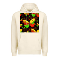 Tofu juneteenth butterflies seamless pattern Premium Hoodie - HRA Design Shop