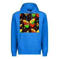 True Royal juneteenth butterflies seamless pattern Premium Hoodie - HRA Design Shop