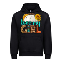 Black love my girl volleyball Urban Hoodie - HRA Design Shop