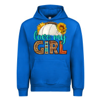 Cobalt love my girl volleyball Urban Hoodie - HRA Design Shop