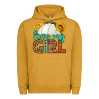 Pigment Peanut Butter love my girl volleyball Urban Hoodie - HRA Design Shop