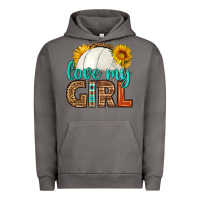 Pigment Tornado love my girl volleyball Urban Hoodie - HRA Design Shop