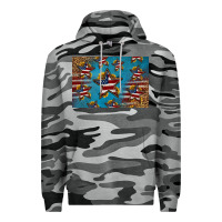 Slate Camo 4th of july stars skinny metal can holder Premium Hoodie - HRA Design Shop