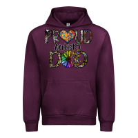 Mauve Wine proud autism dad Urban Hoodie - SublimationCraftShop