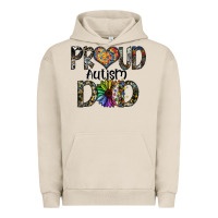 Pigment French Oak proud autism dad Urban Hoodie - SublimationCraftShop