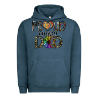 Pigment Midnight Navy proud autism dad Urban Hoodie - SublimationCraftShop