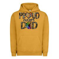 Pigment Peanut Butter proud autism dad Urban Hoodie - SublimationCraftShop