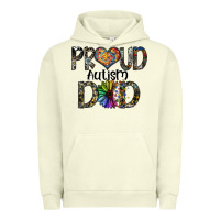 Pigment Pistachio proud autism dad Urban Hoodie - SublimationCraftShop