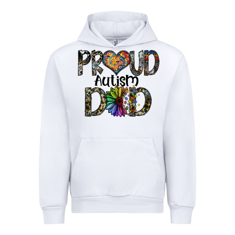 Proud Autism Dad Urban Hoodie by SublimationCraftShop | Teevron