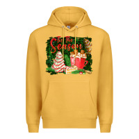 Mustard tis the season Premium Hoodie - FaDigitalArtStudio