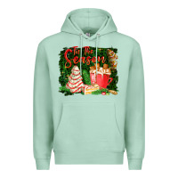 Seafoam tis the season Premium Hoodie - FaDigitalArtStudio