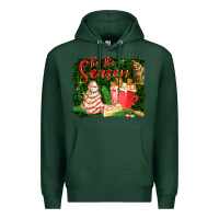 Sports Green tis the season Premium Hoodie - FaDigitalArtStudio